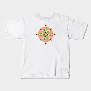 Starburst Carousel Confetti Kids T-Shirt